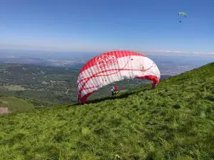 montée de voile devant clemont ferrand