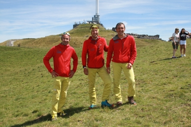 L'équipe de moniteurs Aeroparapente