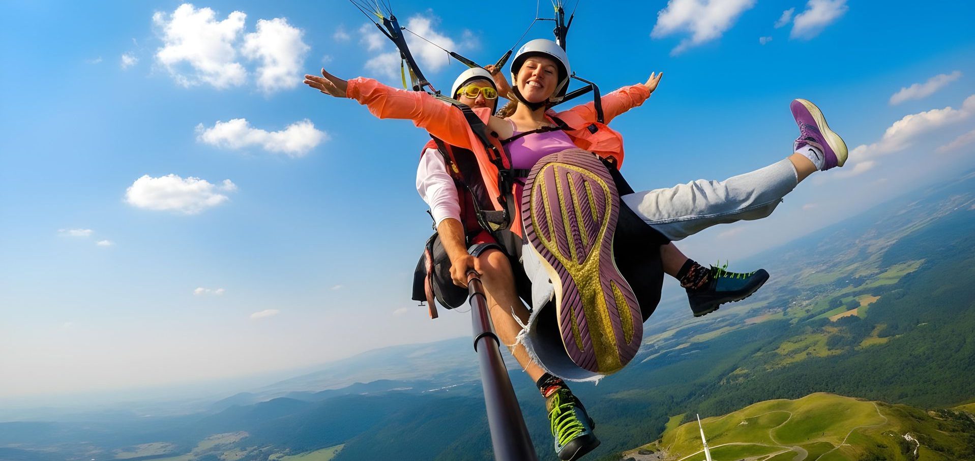 bapteme parapente puy de dome